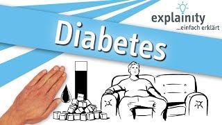 Diabetes einfach erklärt (explainity® Erklärvideo)