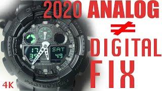 How to sync Analog and Digital time on your Casio G Shock - 4K -