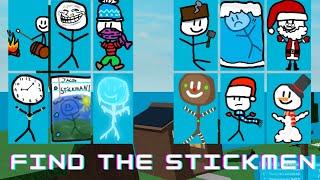 How to get 12 New Stickmen In Find The Stickmen (Roblox)