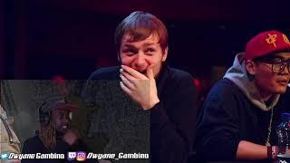 Dwyane Gambino REACTION BATACO vs CODFISH | Grand Beatbox SHOWCASE Battle 2018 | SEMI FINAL