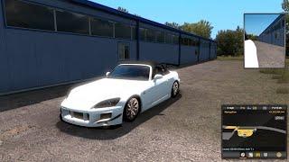 ETS2 1.38 Mods |Car Mod| - Speeding Free Way of Honda S2000 V1R40 Mod