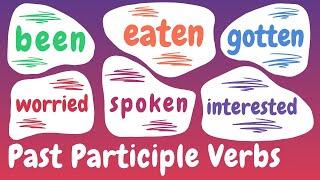Learn Past Participle Verbs American English | English Grammar Lessons
