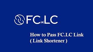 how to pass FC.LC link (URL shortener)