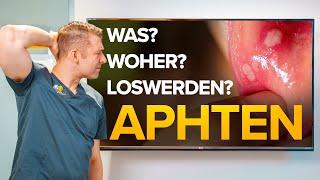 APHTEN - Was kann ich gegen Aphten tun? Woher kommen sie? Wie vermeiden?