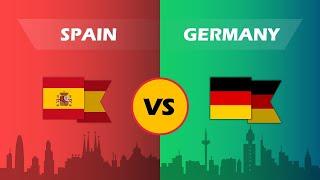 Germany vs Spain - Country Comparison 2022