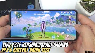 Vivo V27e Genshin Impact Gaming test | Helio G99, 120Hz Display
