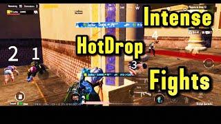 INTENSE HOTDROP FIGHTS | PUBG MOBILE | BGMI | ZeeNoo Gaming