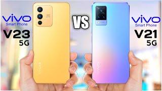 Vivo V23 5G vs Vivo v21 5G | Comparison | @mobiletechtube