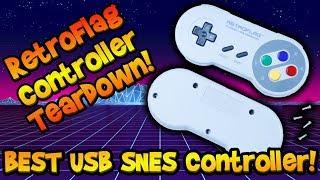 RetroFlag SNES Controller Tear Down! The BEST USB SNES Controller!