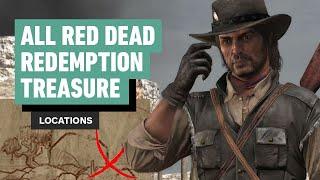 All Red Dead Redemption Hidden Treasure Locations