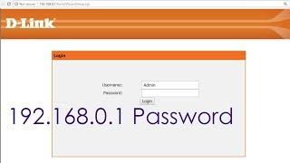 DLink : Set 192.168.0.1 Password | NETVN