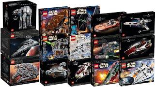 10 Years of LEGO Star Wars Ultimate Collector Series 2014 - 2023 Compilation/Collection Speed Build