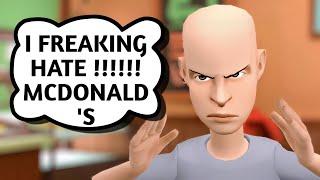 classic caillou misbehaves at McDonald’s/ grounded
