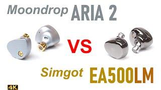 Moondrop Aria 2 vs Simgot EA500LM