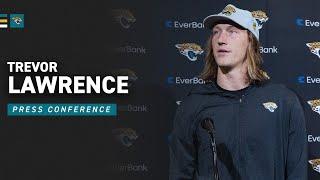 Trevor Lawrence on Performance vs. Eagles in 23-28 Loss | Jacksonville Jaguars