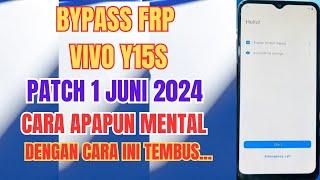 Vivo y15s frp bypass new security 2024 || Latest security patch June 1, 2024 || All vivo FRP bypass