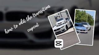 How to create puzzle Transition capcut  || car reel Editing Tutorial