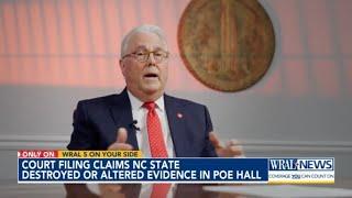 Court filing claims NC State destroyed or altered evidence in Poe Hall