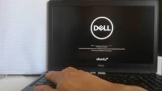 Installing Ubuntu 20.04 on Dell laptop to run off a USB stick