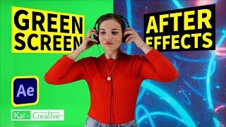 Easy Green Screen Keying in After Effects | 2022 | KaiCreative