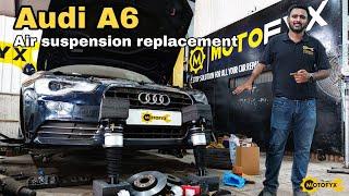 Audi A6 Air Suspension Failure | Air Suspension Repair  | Audi A6 Full Suspension Overhaul | MotoFyx