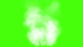 White Smoke Green Screen - Free Animation Download