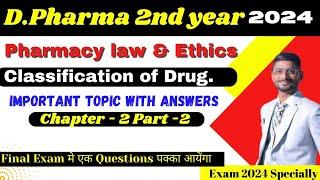 Ch-2 | Pharmacy Act 1948| important Questions for D.Pharma 2024 exam| State Pharmacy Council| Bteup