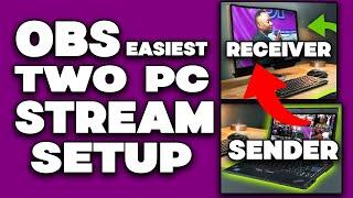 No Need for NDI TOOLS or CAPTURE CARD | OBS TWO PC Stream Setup