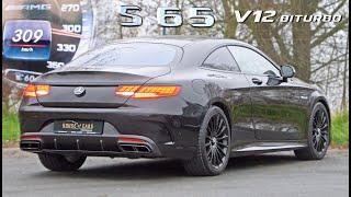 Mercedes-AMG S65 Coupe V12 BiTurbo // 100-200 200-300 POV & SOUND