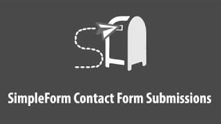 How to save form submissions in WordPress with SimpleForm contact form