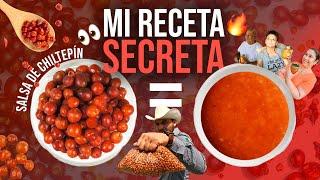 Una buena SALSA de CHILTEPÍN y su receta  | ENCHILANDO a los pueblos de Santa Ana y Sáric, Sonora