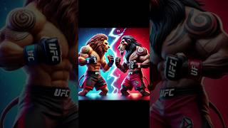 Mufasa VS Scar and Simba revenge. Fight for dad ( Shorts lion king lionking disney ai )