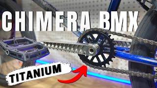 TITANIUM BMX CRANKS DONE RIGHT! // ￼Chimera BMX