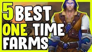 5 Best One Time Farms For Easy Gold In WoW BFA 8.3 - Gold Farming, Gold Making Guide