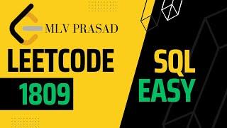 MLV Prasad - LeetCode SQL [ EASY ] | 1809  | "Ad-Free Sessions" |