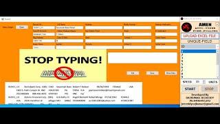 Form Filling Auto Typer software For Online & Offline Data Entry Projects To Auto Fill