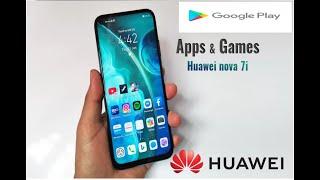 GOOGLE PLAY STORE ON HUAWEI NOVA 7i.