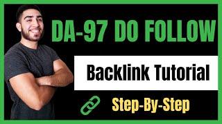 SEO Backlinks: Build This DA-97 Do Follow Backlink (2020)