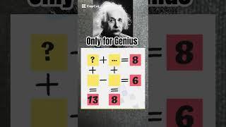 Just for the genius #reels #maths #mentalmath #quiz #education #viralvideo #shorts