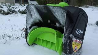 Greenworks Pro   80V Cordless Snow Shovel