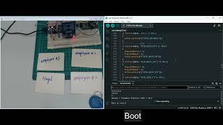 RFID RC522 module with ESP32 using Arduino IDE2