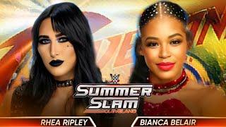 WWE SummerSlam 2024 Rhea Ripley vs Bianca Belair Full Match WWE SummerSlam 2024 Highlights
