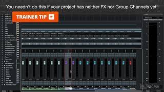 Cubase 11 103: Mixing and Mastering - Restarting a Mix