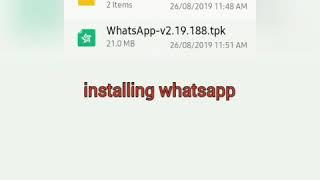 WhatsApp best feature in tizen Z1,Z2,Z3 mobile