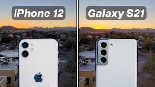 Galaxy S21 vs iPhone 12: In-Depth Camera Comparison!