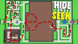 I Made HIDE and SEEK w/ Secret SHORTCUTS