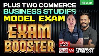 Plus Two Business Studies - Model Exam | Booster | Xylem Plus Two Commerce