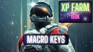 Starfield - XP Farm Using Macro Keys - 150000 XP per Hour