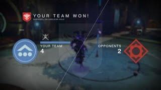 Destiny 2 competitive crucible epic win 1v2