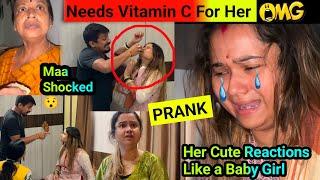 Needs Vitamin C For Her  || Prank On Wife || Her Cute Reactions 